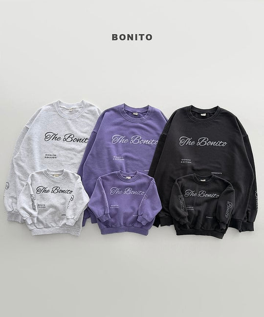 [BONITO] BONITOレタリングスウェット