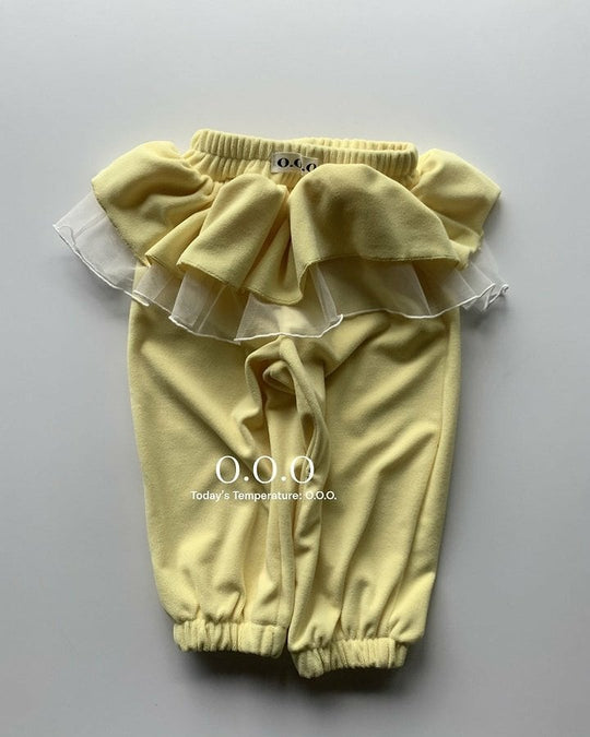 [O.O.O]novera frill pants
