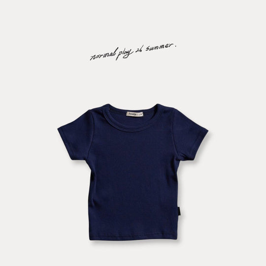 [NORMAL PLAY]soft slim short sleeve tee