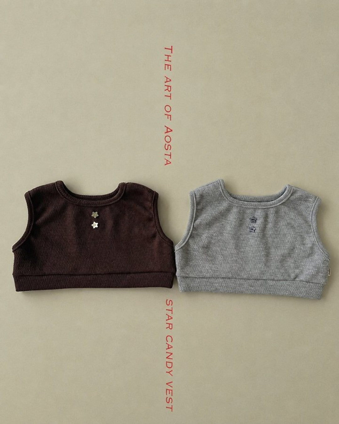 [AOSTA]Star Candy Vest