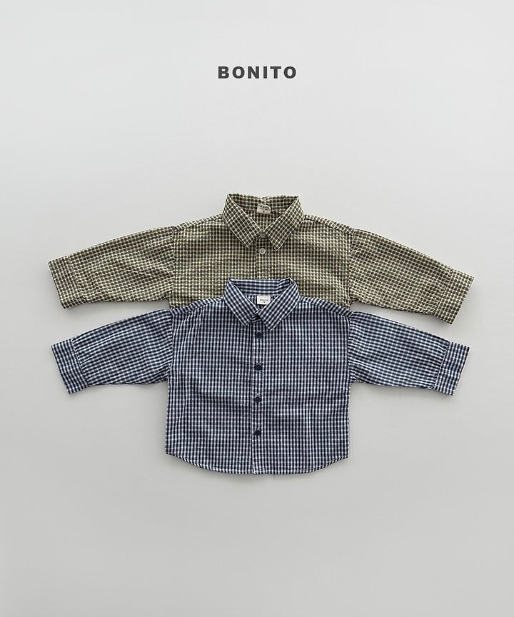 [BONITO]チェックシャツ