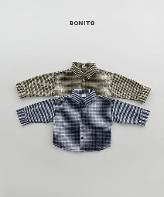 [BONITO]チェックシャツ