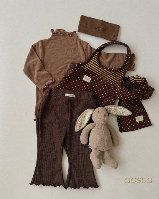 [AOSTA]Jelly Waffle Pants