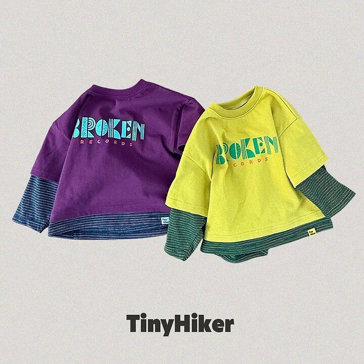 [TinyHiker]レコードレイヤードT