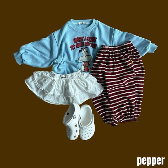 [pepper]チャチャボーダージョガーパンツ