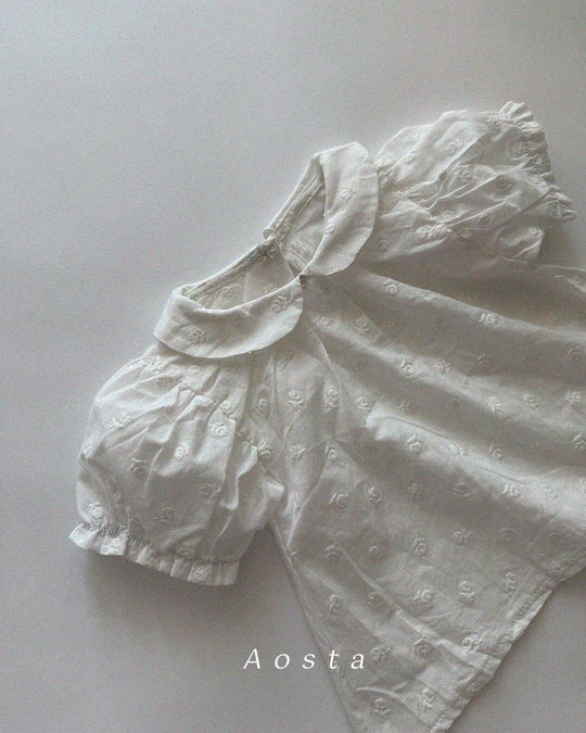 [aosta]collar blouse
