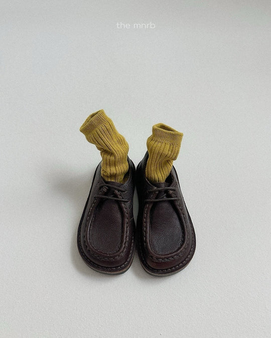 [minirobe]Cotton Rib Socks 3 Set