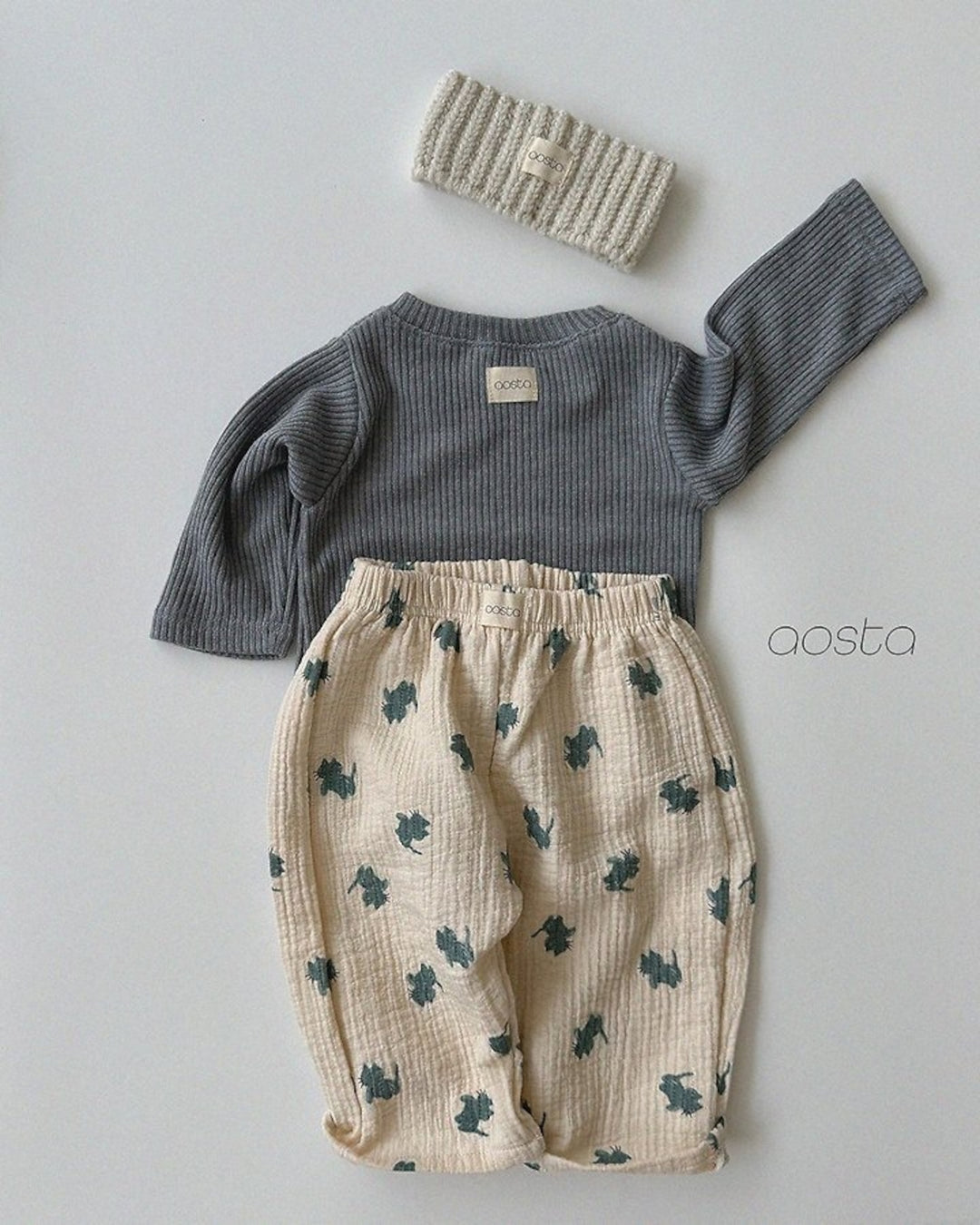 [AOSTA]Signature Pants