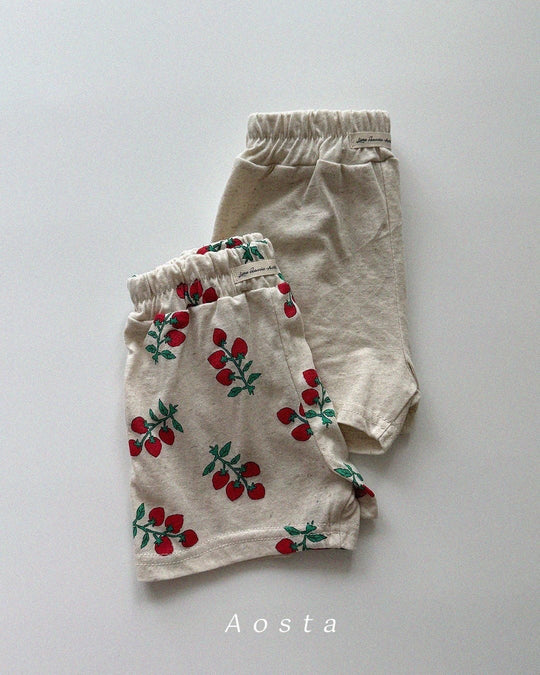 [aosta]linen short pants