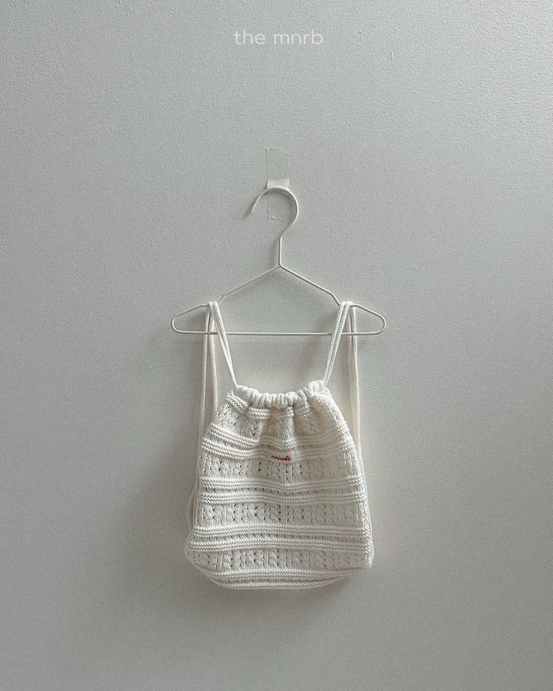 [minirobe]Crochet knit bag