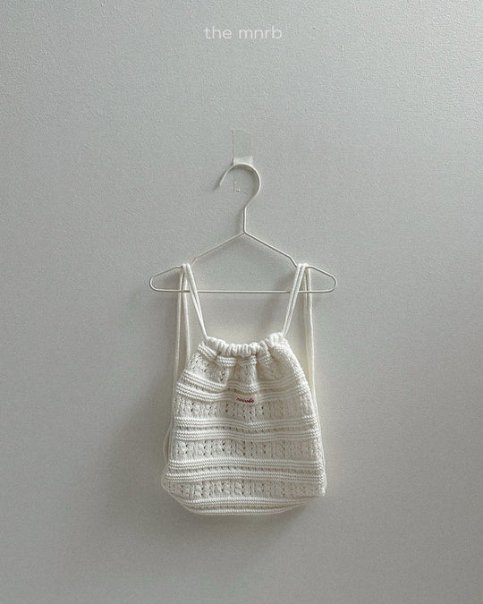 [minirobe]Crochet knit bag