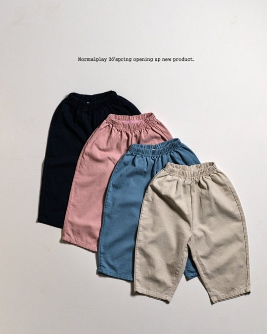 [NORMALPLAY]milky cotton pants