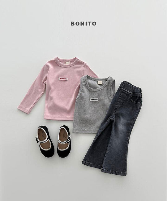[BONITO]ブーツカットストレッチデニムパンツ
