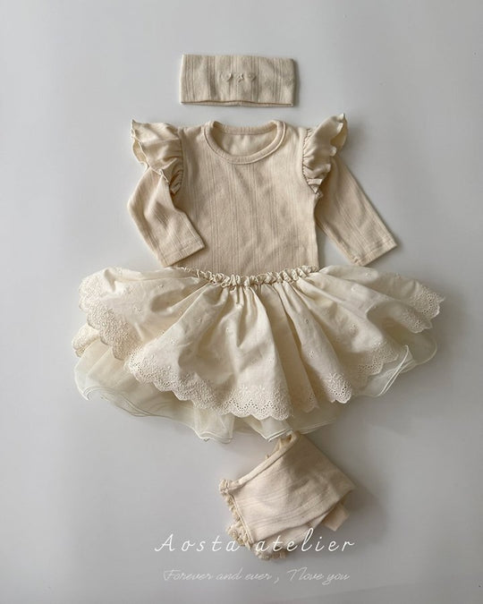 [AOSTA]Lace Skirt