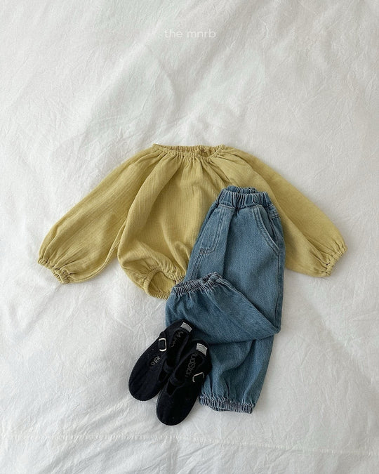 [minirobe]Balloon Blouse