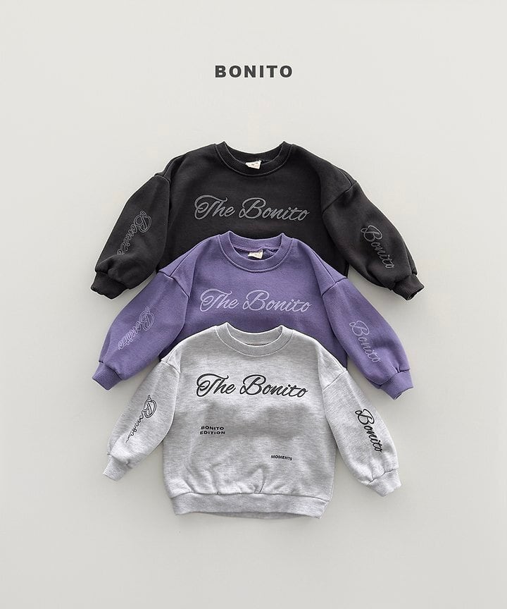 [BONITO] BONITOレタリングスウェット