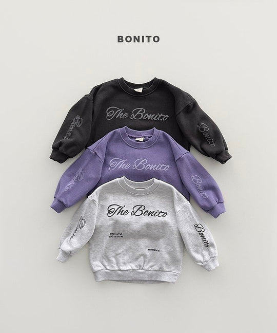 [BONITO] BONITOレタリングスウェット