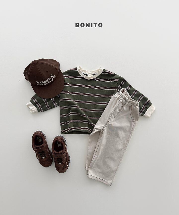 [BONITO]simple groove cap