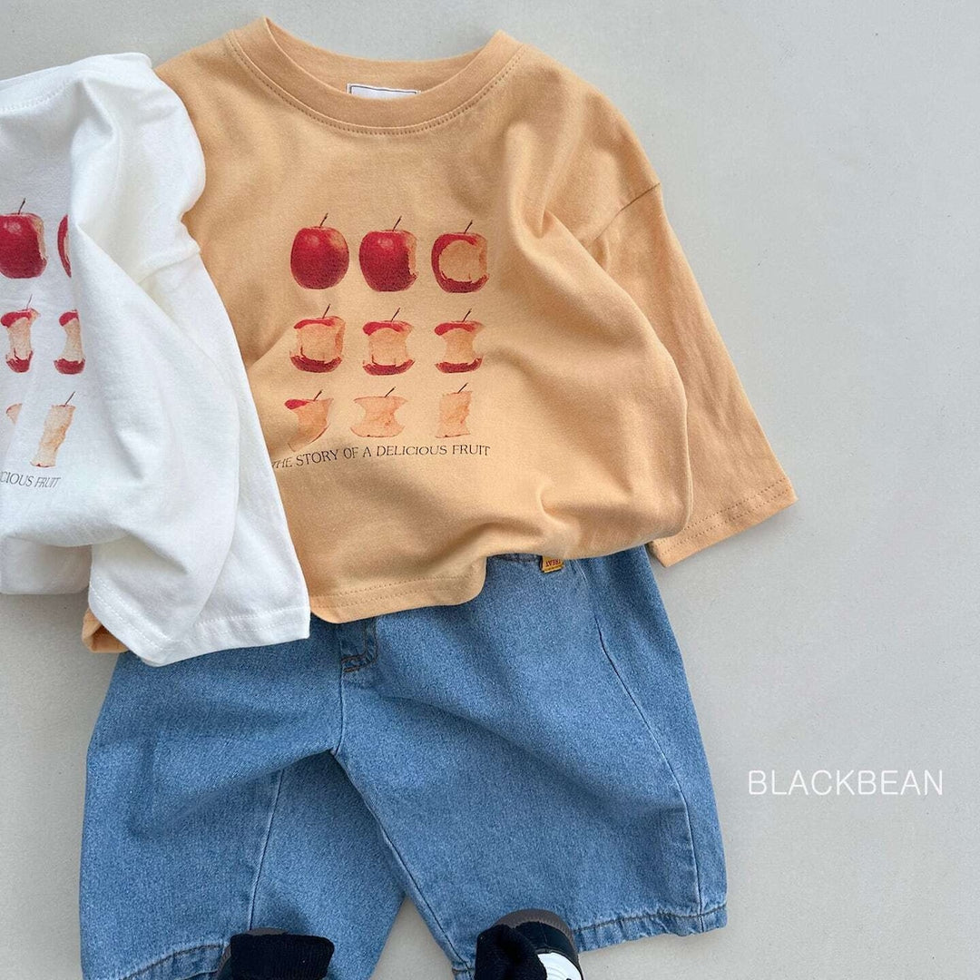 [BLACKBEAN]アップルT