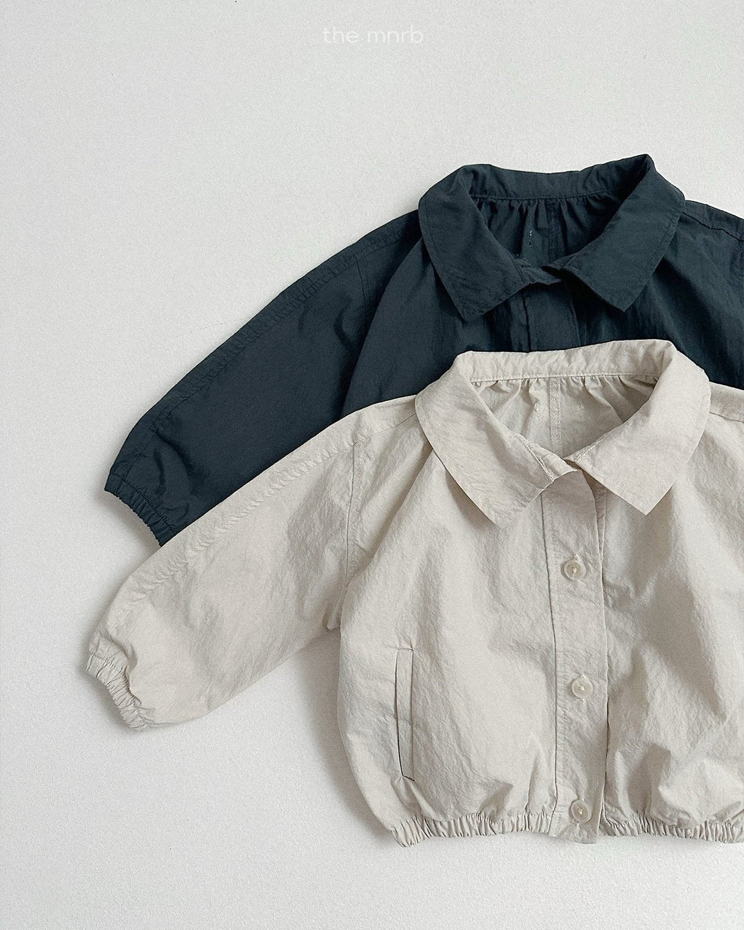 [minirobe]Ruffle Short Trench