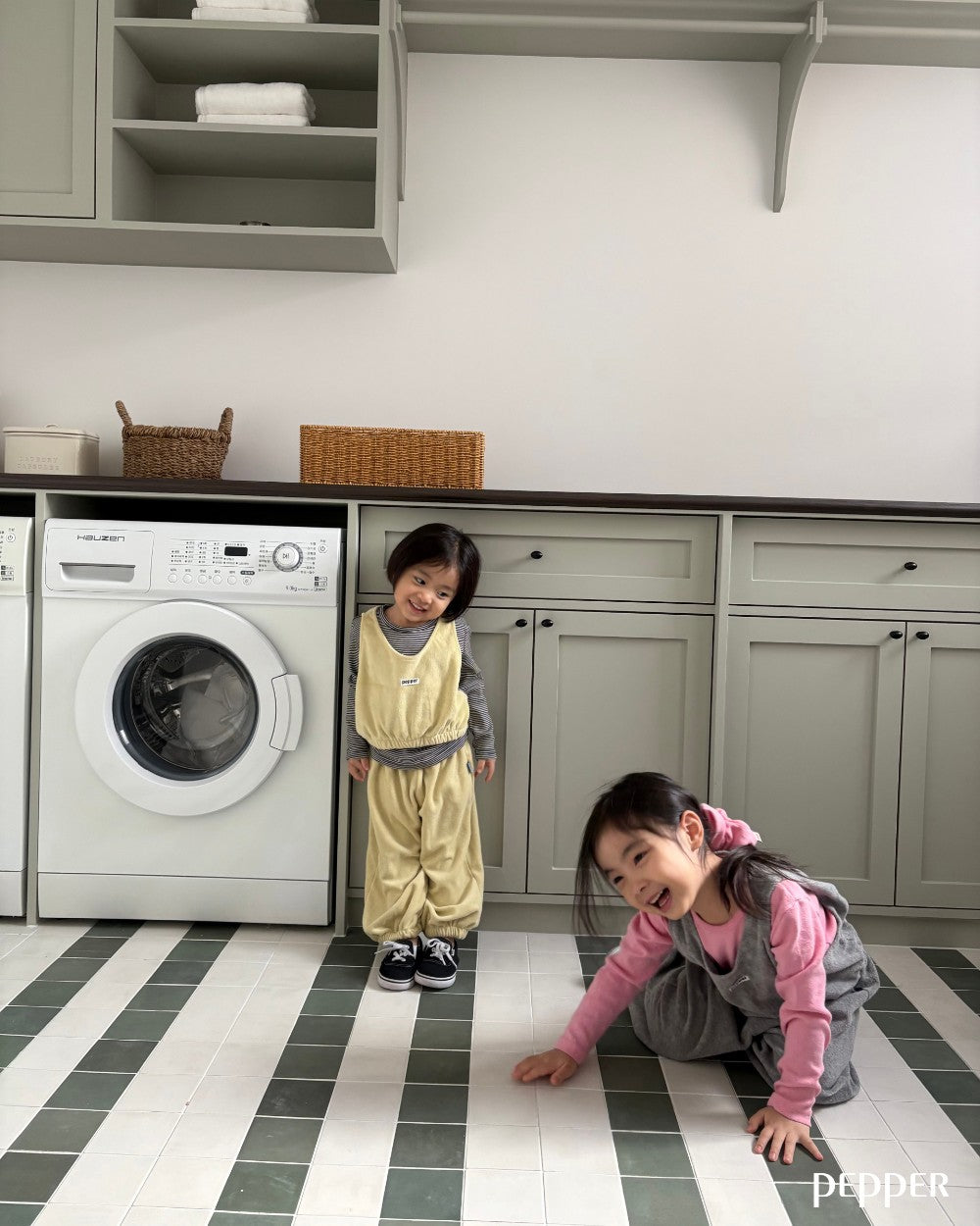 [pepper]terry jogger pants