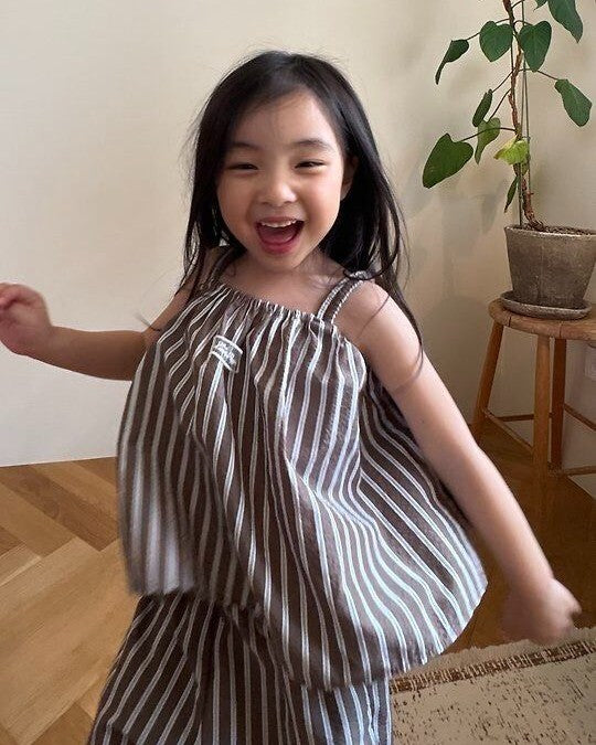 [pepper]coconut elastic waist blouse
