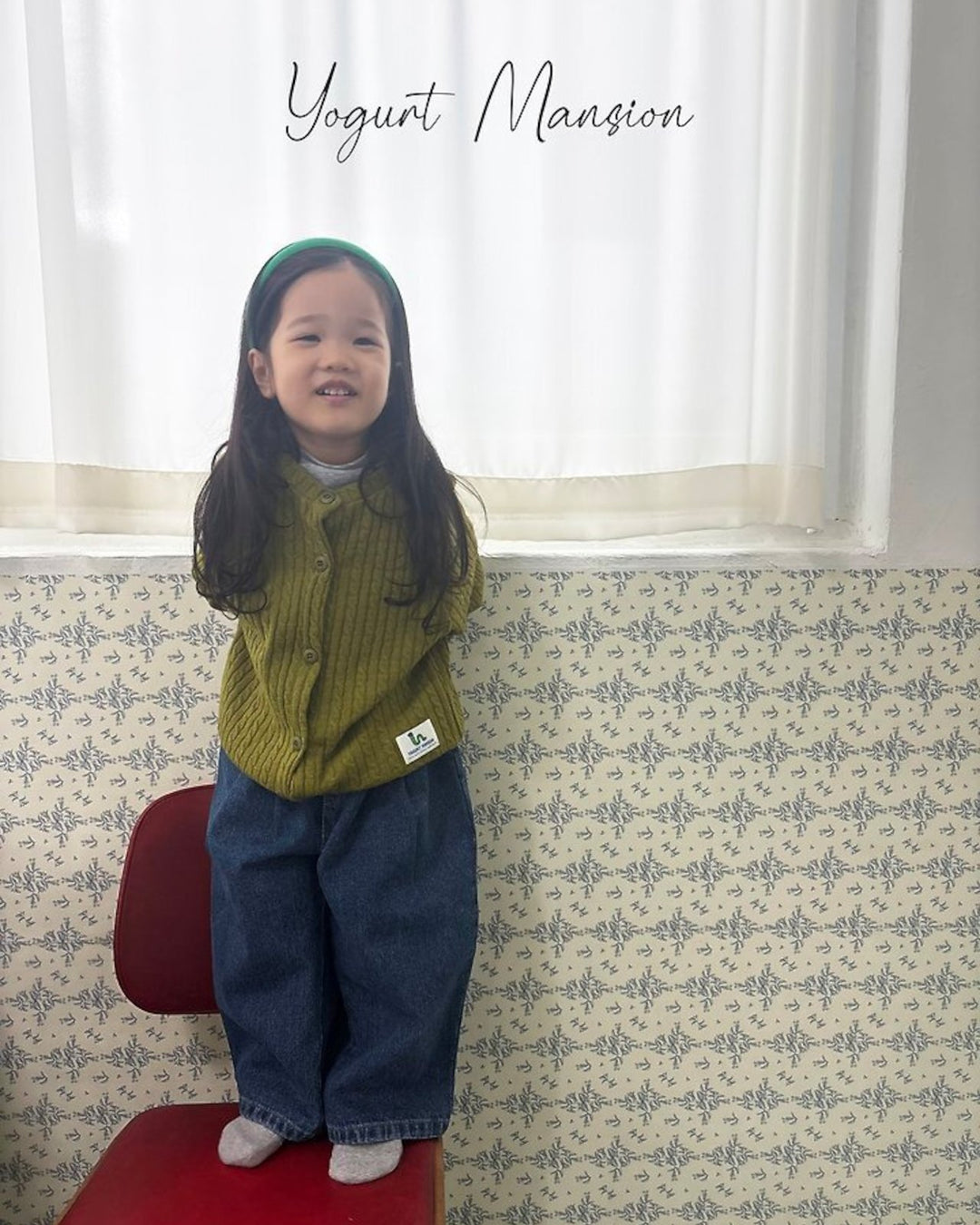 [yogurt mansion]crayon cardigan