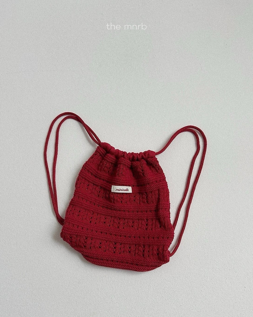 [minirobe]Crochet knit bag
