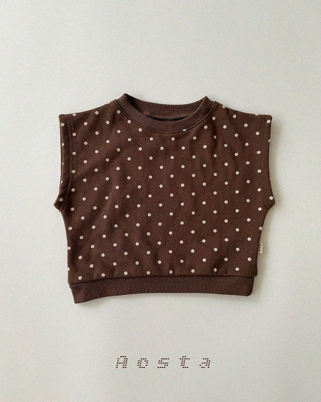 [AOSTA]Dot Tongtong Vest