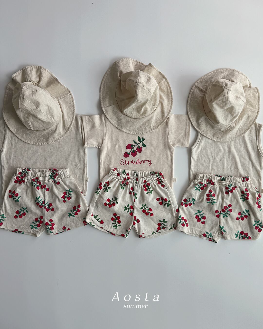 [aosta]summer bucket hat