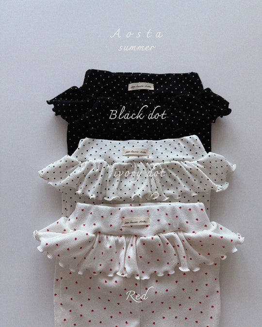 [aosta]kiki frill pants