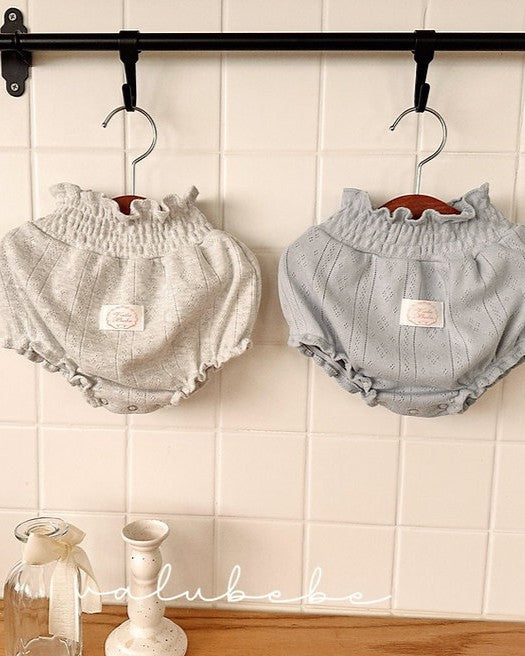 予約[valubebe]アイレットスモックブルマ