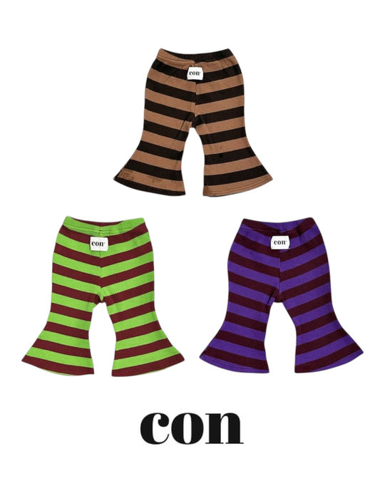 [con]Chocolate color flared pants