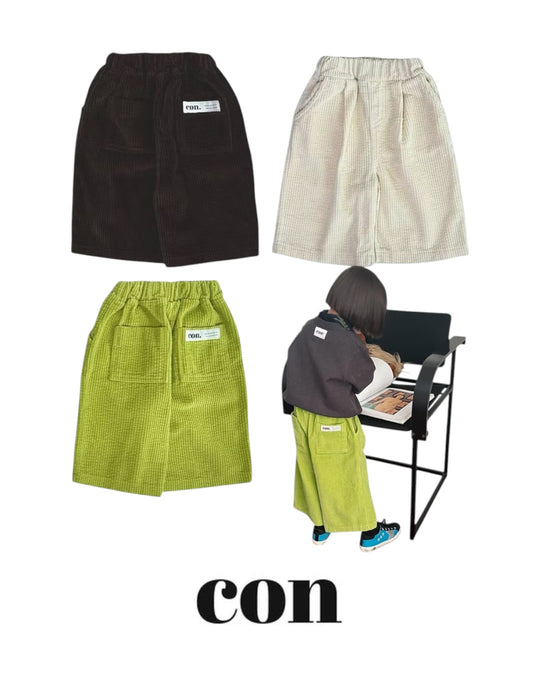 [con]Soft Corduroy Pants