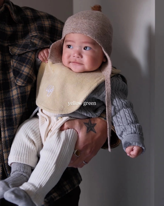 [would U]cloud terry bibs"16色"