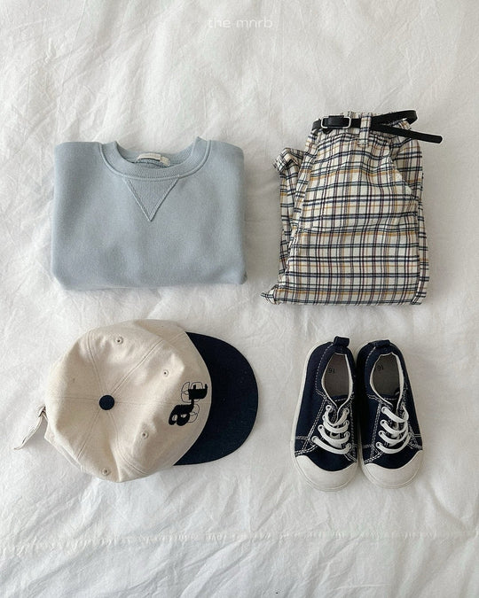 [minirobe]Adele Check Pants