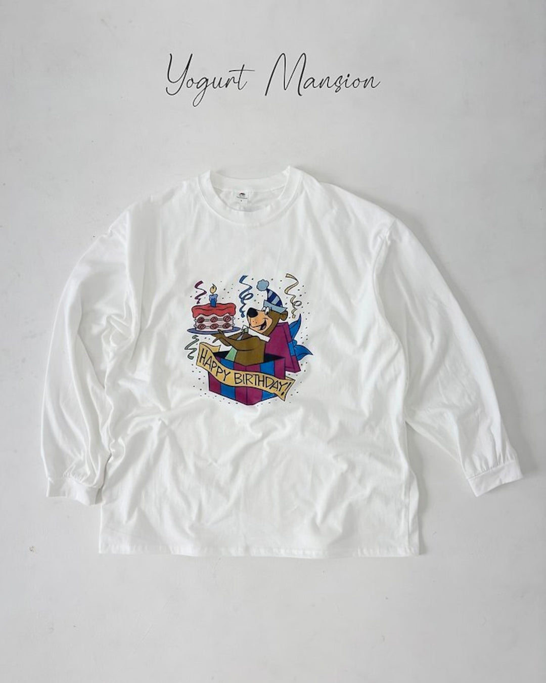 [yogurt mansion]birthday T