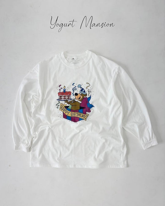 [yogurt mansion]birthday T