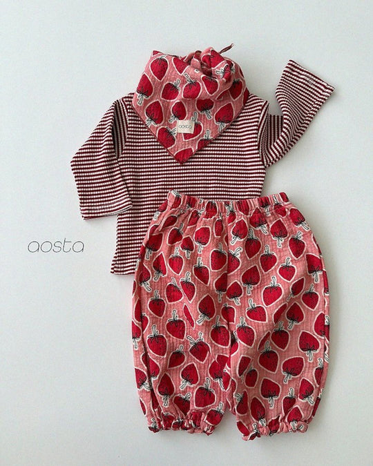 [AOSTA]Strawberry Pants