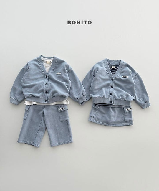 [BONITO]コットンVカーディガン