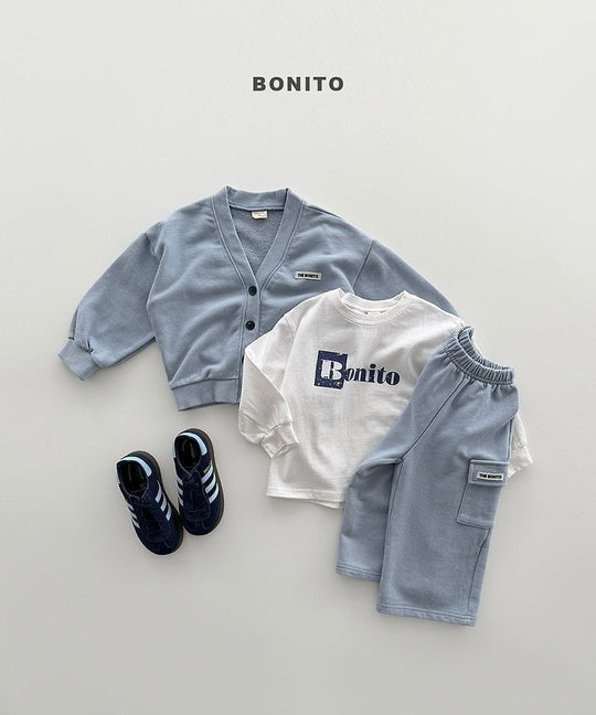 [BONITO]コットンVカーディガン