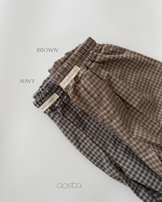 [AOSTA]Mocha Balloon Pants