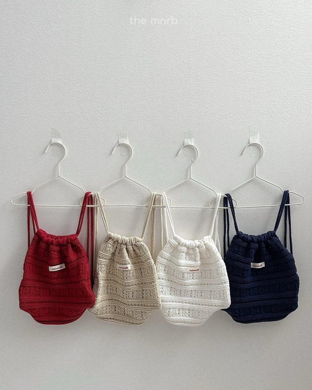 [minirobe]Crochet knit bag