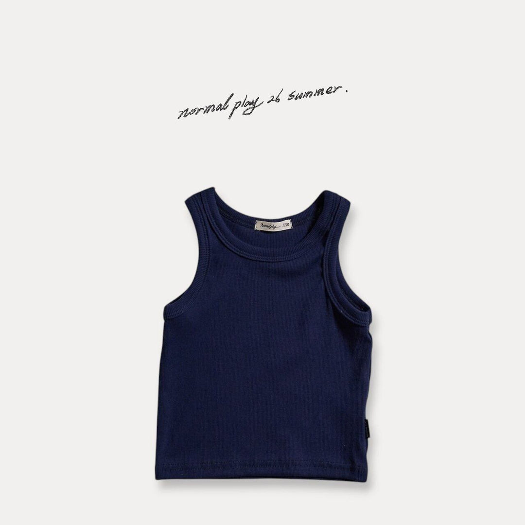[NORMAL PLAY]soft sleeveless tee