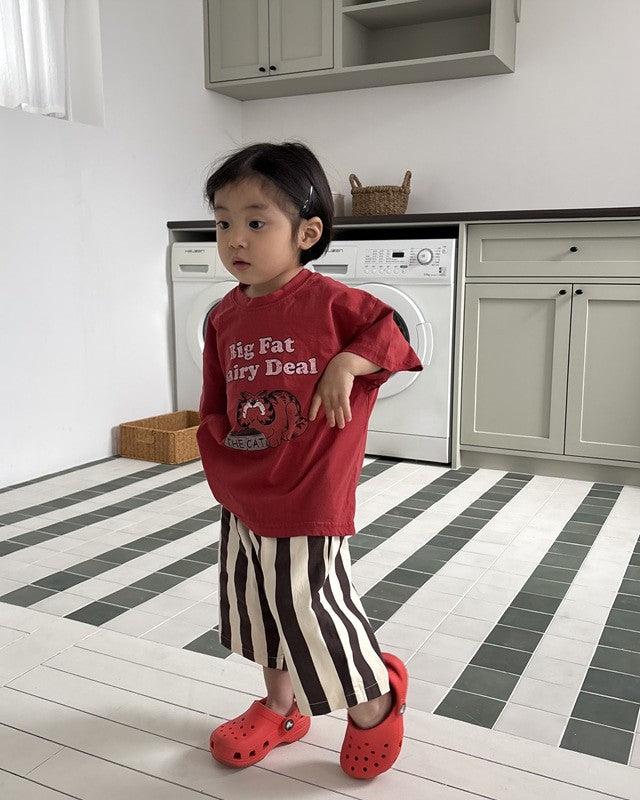 [pepper]banana kick stripe pants