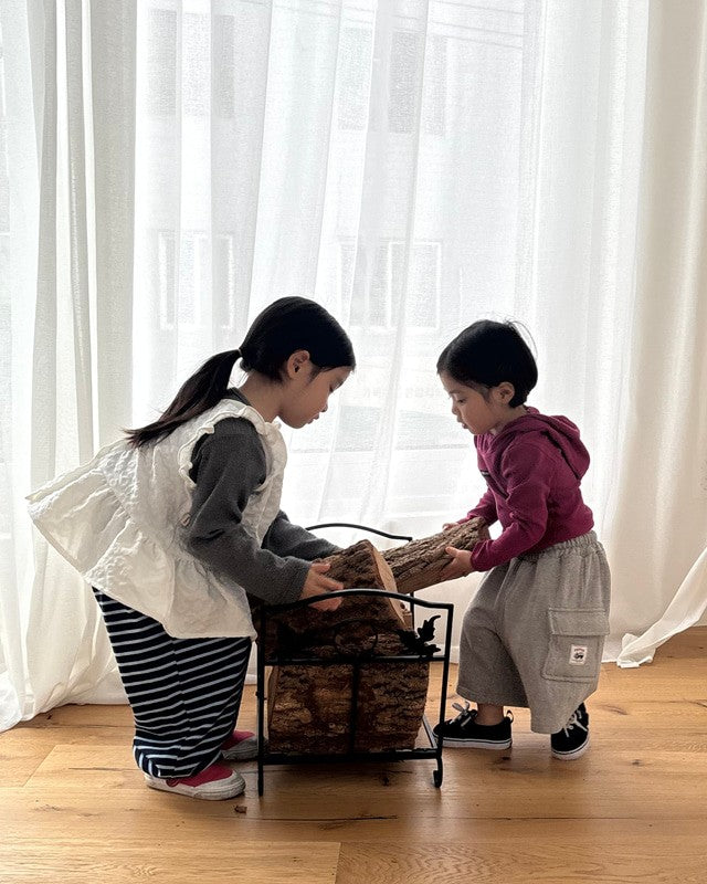 [pepper]yoyo stripe jogger pants