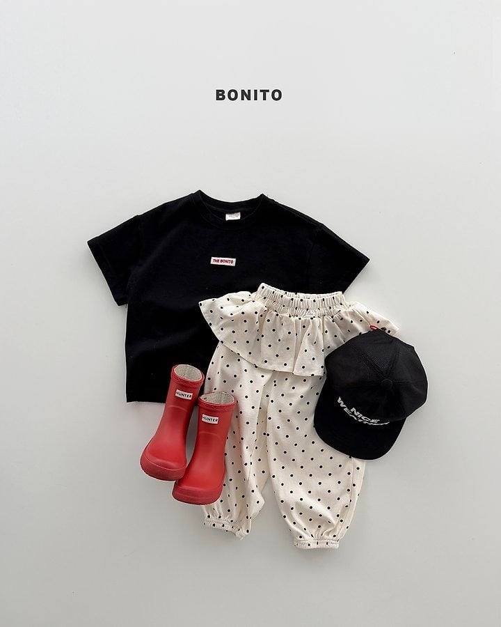 [BONITO]frill jogger pants