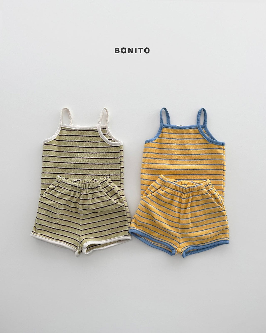 [BONITO]terry camisole SET UP