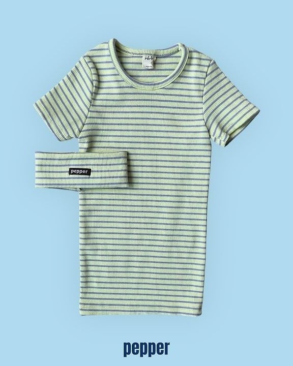 [pepper]pippi striped one-piece