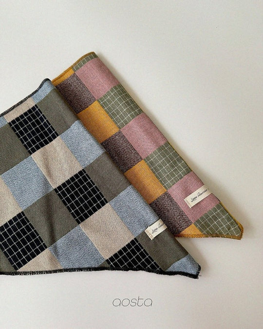 [AOSTA]Patchwork Scarf